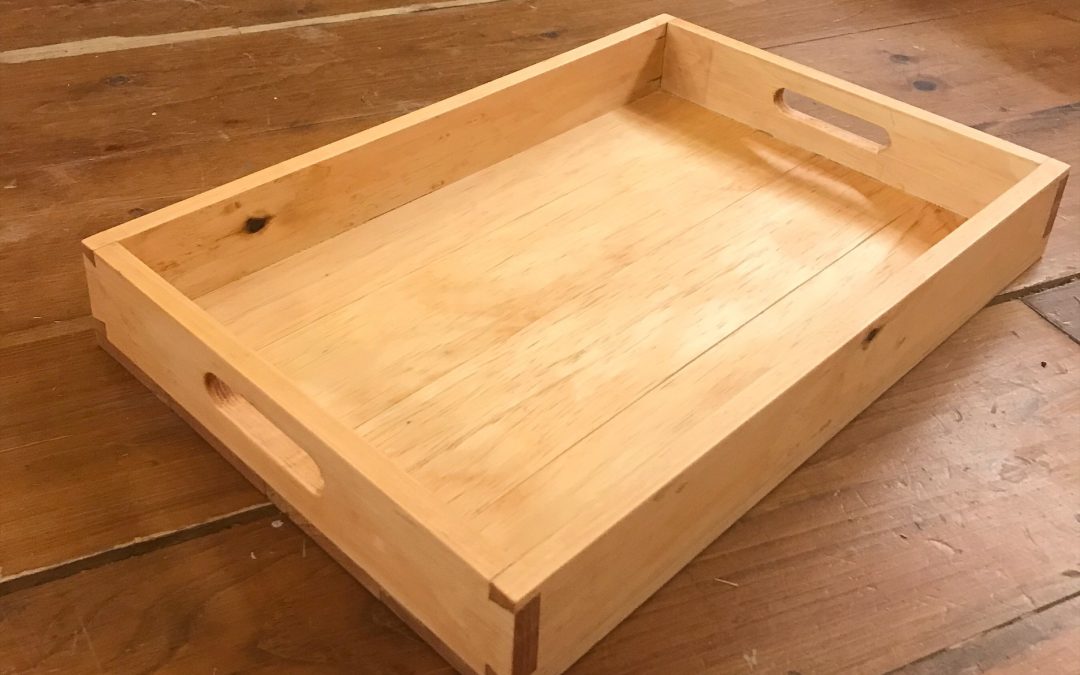 Dovetailed Serving Tray